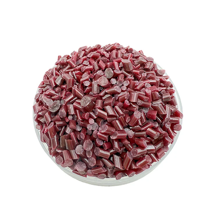 Gerecycled rood PS-polymeermateriaal