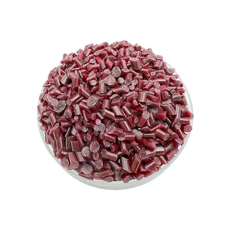 Geregenereerd rood PS-harsmateriaal